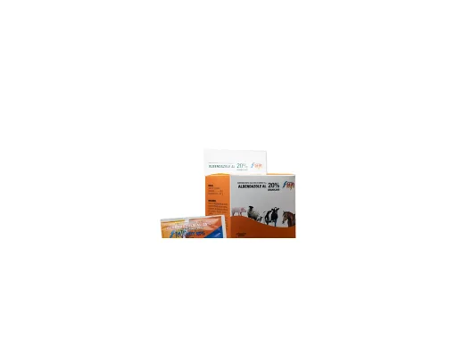 Albendazol Granulado 20% Caja de 25 Sobres